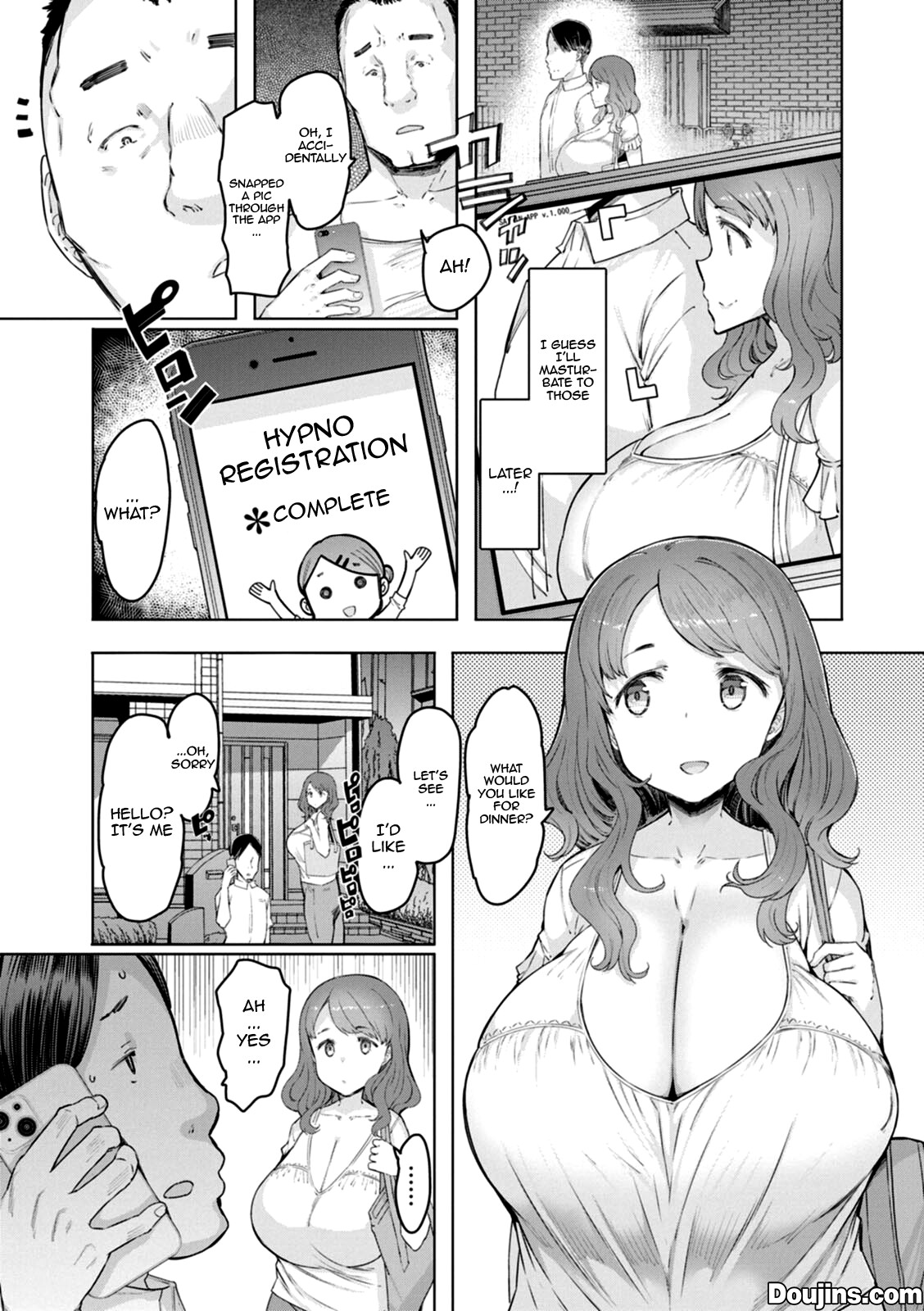 Hentai Manga Comic-Housewife Hypnosis App-Chapter 1-4-64